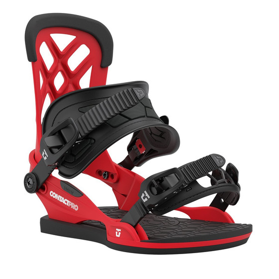 Union Snowboard Binding CONTACT PRO red L (43.5-48)