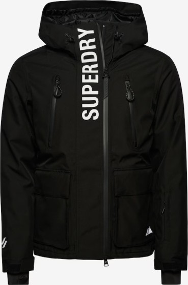 Superdry Womens Snow Jacket Rescue black
