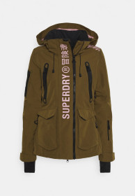 Superdry Womens Snow Jacket Ultimate Rescue dusty olive