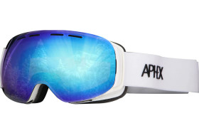 Aphex Skibrille | Goggle Kepler Jr white| revo blue lens...