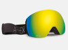 Aphex Skibrille | Goggle Styx schwarz | revo gold lens S3 + yellow lens S1