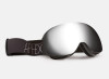 Aphex Skibrille | Goggle Kepler schwarz| silver lens S3 + yellow lens S1