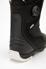 Nitro Snowboard Boots Men Club Boa Dual black white 43 1/3 Euro | US 10.5 | Mondo (cm) 28.5