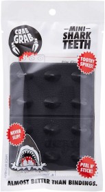 CRAB GRAB MINI Shark Teeth black Stomp Pad