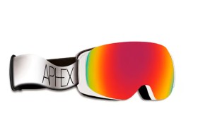 Aphex Skibrille | Goggle Kepler Jr white| revo red lens...