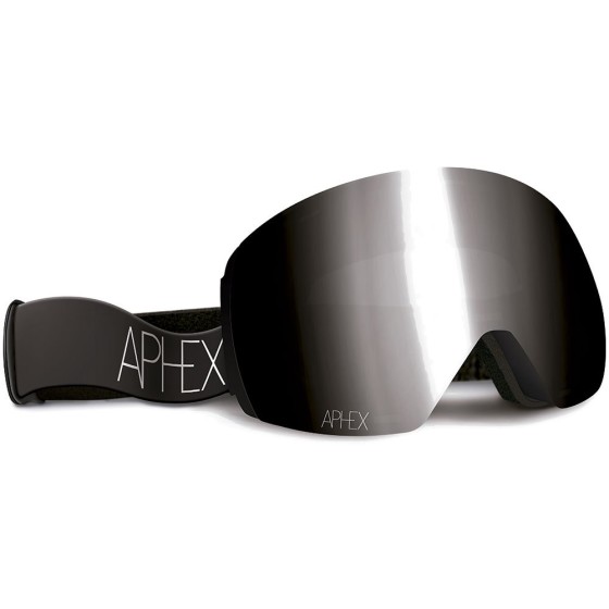 Aphex Skibrille | Goggle Styx black | silver  lens S3 + yellow lens S1